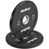 >>>Olimpiniai gumuoti BUMPER svareliai, BEAST serijos, rinkinys 2 x 2.5kg, skylės skersmuo 51 mm, REBEL ACTIVE