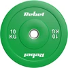 >>>Olimpiniai gumuoti BUMPER svareliai, BEAST serijos, 2 x 10 kg rinkinys, skylės skersmuo 51 mm, REBEL ACTIVE