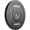 Olimpiniai gumuoti svarmenys BUMPER rinkinys 2x10kg, skylės skersmuo 51 mm, REBEL ACTIVE