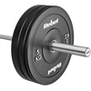 Olimpiniai gumuoti svarmenys BUMPER rinkinys 2x5kg, skylės skersmuo 51 mm, REBEL ACTIVE