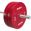>>>Olimpinis gumuotas BUMPER svorio diskas, BEAST serijos, 25 kg, skylės skersmuo 51 mm, REBEL ACTIVE