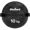 Medicininis kamuolys fitneso ir reabilitacijos pratimams, 10 kg, REBEL ACTIVE