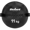 >>Medicininis kamuolys fitneso ir reabilitacijos pratimams, 11 kg, REBEL ACTIVE