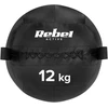 >>Medicininis kamuolys fitneso ir reabilitacijos pratimams, 12 kg, REBEL ACTIVE
