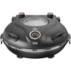 >TEESA SUPREME MAX picos krosnelė 1800 W, 400 laipsnių, du kaitinimo elementai, langelis, juoda, 35 cm