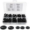 Oem 105 vnt, įvorių rinkinys, 4–10 mm, juodos guminės įvorės