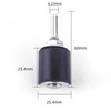 Oem Guminis kotas šlifuokliui - 6.23x25mm - šlifavimo žiedo laikiklis
