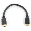 DELOCK kabelis didelės spartos HDMI Ethernet – 25 cm vyriškas / vyriškas