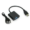 92-129# Oem HDMI į VGA + garso keitiklis HD31A su laidu