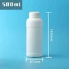 Oem HDPE buteliukas - 500ml - su dangteliu