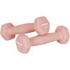 HEX ketaus neopreno hantelių rinkinys 7kg su stovu (2x0.5kg + 2x1 kg + 2x2 kg), REBEL ACTIVE