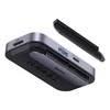 Šakotuvas HUB 6in1 Baseus PadJoy Series USB-C - USB 3.0 + HDMI + USB-C PD + AUX 3.5mm + SD/TF – pilkas