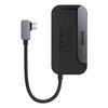 Šakotuvas HUB 6in1 Baseus PadJoy Series USB-C - USB 3.0 + HDMI + USB-C PD + AUX 3.5mm + SD/TF – pilkas