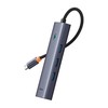 Hub 6w1 Baseus UltraJoy 6-Port (USB-C iki 1xHDMI4K@30Hz + 3xUSB 3.0 + 1xPD +RJ45)