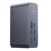 Hub Baseus UnionJoy 17 prievadų (USB-C iki HDMI4K@60Hz*2+DP4K@60Hz*1+USB3.0*3+USB-C3.0*2+USB2.0*2+PD*1+PC*1 + RJ45*1+SD/TF*1+3,5mm*1+DC*1）