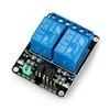 Iduino relės modulis 2 kanalai su optoizoliacija - 10A / 250VAC kontaktai - 5V