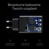 Green Cell Žalias Cell GREENCELL ChargeSource 3 3xUSB 30W sieninis adapteris Ultra Charge ir Smart Charge