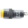 Oem Indikatorius 12V DC - 12mm - geltonas