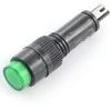 Oem Indikatorius 12V DC - 8mm - žalia