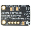 Infraraudonųjų spindulių siųstuvo ir imtuvo modulis – 940nm + 38kHz – STEMMA JST PH 2mm – Adafruit 5990