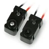 Oem IR spindulių pertraukimo jutiklis - LED 3mm - 0-25cm