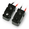 Oem IR spindulių pertraukimo jutiklis - LED 3mm - 0-50cm