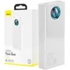 Powerbank Baseus Amblight 30000mAh 4xUSB USB-C 65W - baltas
