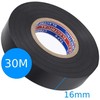 Oem Izoliacinė juosta 16 mm x 10 m - juoda - PVC apsauginė juosta