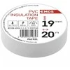 Izoliacinė juosta PVC 19mmx013mmx20m balta F61921, EMOS