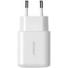 Įkroviklis Joyroom JR-TCF20 20W USB-C + USB-C į USB-C laidas 1,0m baltas