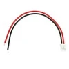 Oem JST 2 kontaktų kištukas, tiesus, 2.0mm rastras su laidu