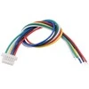JST SH 6 kontaktų 12cm ilgio laidas su lizdu, Pololu 4762