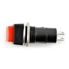 Oem Jungiklis ON-OFF kvadratinis 250V/1A - raudonas