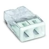 Jungtis 2x0.5-2.5mm balta WAGO