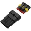 Złącze Oem Superseal 4 PIN jungčių rinkinys - kištukas + 4PIN lizdas - hermetiška jungtis
