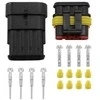 Złącze Oem Superseal 4 PIN jungčių rinkinys - kištukas + 4PIN lizdas - hermetiška jungtis