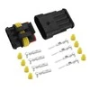 Złącze Oem Superseal 4 PIN jungčių rinkinys - kištukas + 4PIN lizdas - hermetiška jungtis