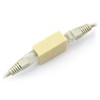 Oem Jungtis tinklo laidams RJ45/8P8C - smėlio spalvos - 5 vnt