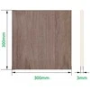 BambuLab Juodojo riešutmedžio fanera - 3mm - 300x300mm - Bambu Lab - 6vnt