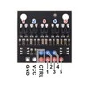 Juosta su atspindinčiais jutikliais QTR-HD-05RC, 5 kanalų, skaitmeninis, Pololu 4105