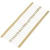 JustPi THT CF anglies rezistorius 1/4W 1Ω - 30 vnt