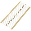 JustPi THT CF anglies rezistorius 1/4W 10kΩ - 30 vnt