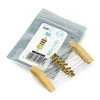 JustPi THT CF anglies rezistorius 1/4W 1MΩ - 30 vnt