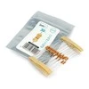 JustPi THT CF anglies rezistorius 1/4W 3.3kΩ - 30 vnt