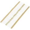 JustPi THT CF anglies rezistorius 1/4W 470kΩ - 30 vnt