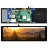 Jutiklinis ekranas, talpinis LCD IPS 7.9" 400x1280px HDMI + USB, skirtas Raspberry Pi, Waveshare 17916
