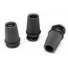 Oem Kabelio užraktas – juodas – 6.5 mm kabeliui – Kabelio spaustukas – 10 vnt