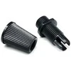 Oem Kabelio užraktas su sriegiu - juodas - skirtas 6.5 mm kabeliui - Kabelio spaustukas - 10 vnt