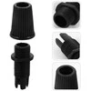 Oem Kabelio užraktas su sriegiu - juodas - skirtas 6.5 mm kabeliui - Kabelio spaustukas - 10 vnt