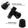 Oem Kabelio užraktas su sriegiu - juodas - skirtas 6.5 mm kabeliui - Kabelio spaustukas - 10 vnt